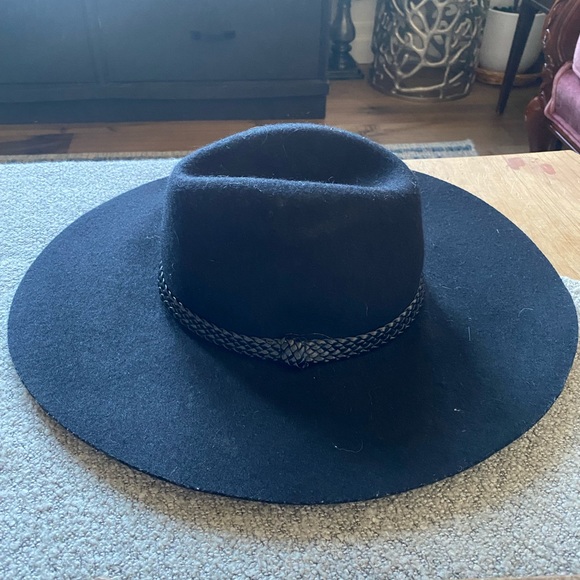 Black Boho Hat - Picture 2 of 4